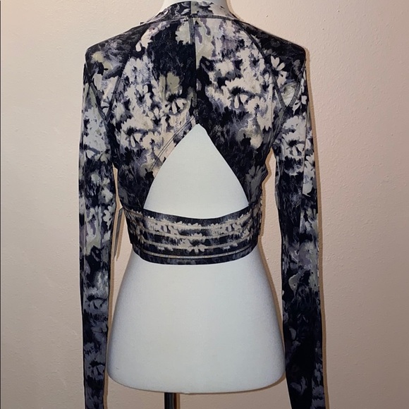 Free People FP Movement Idris Floral Mesh … - Picture 9 of 11